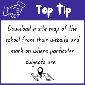 Top tip for transition to secondary school